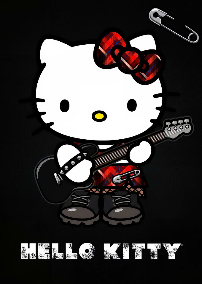 Punk Rock Hello Kitty