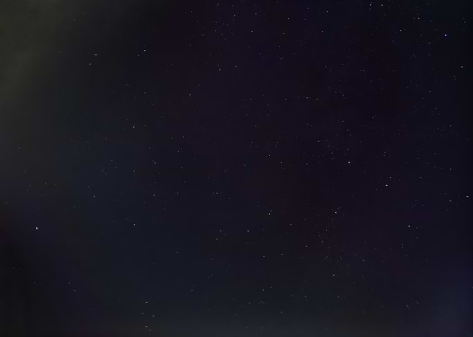 Night Sky Filled With Stars