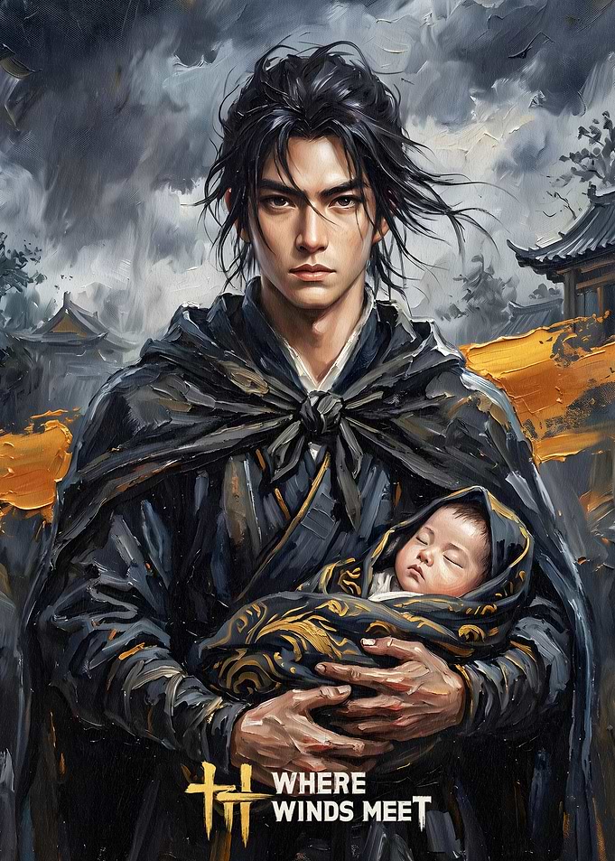Where Winds Meet Warrior and Infant