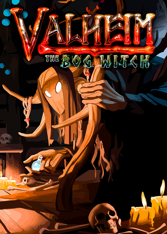 Valheim The Bog Witch Poster