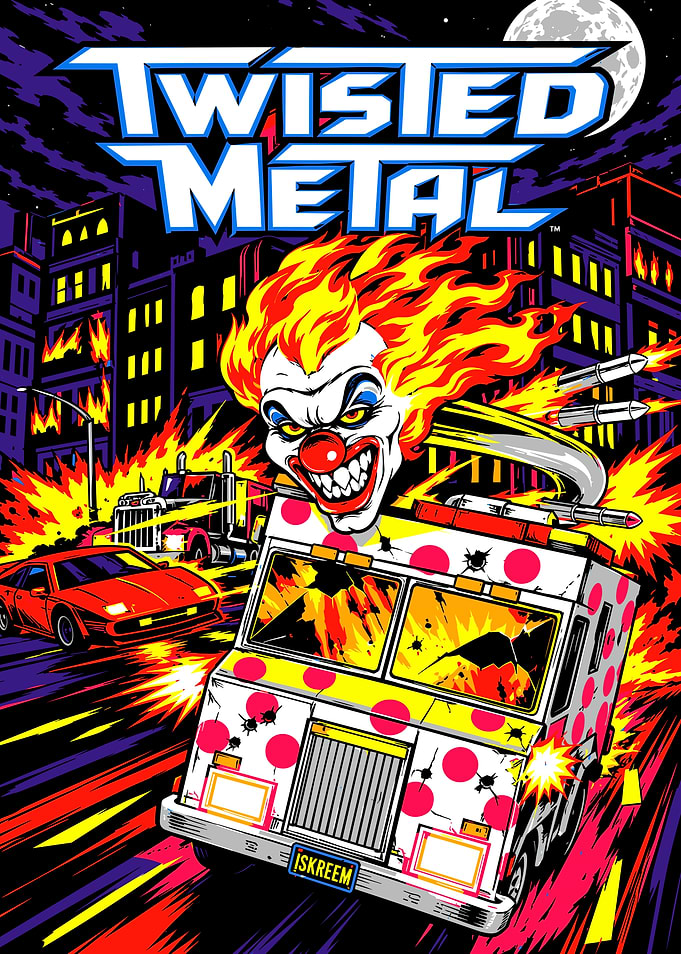Twisted Metal Sweet Tooth Poster