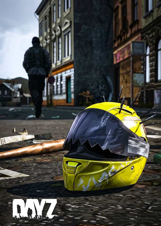 DayZ Spiked Motorcycle Helmet