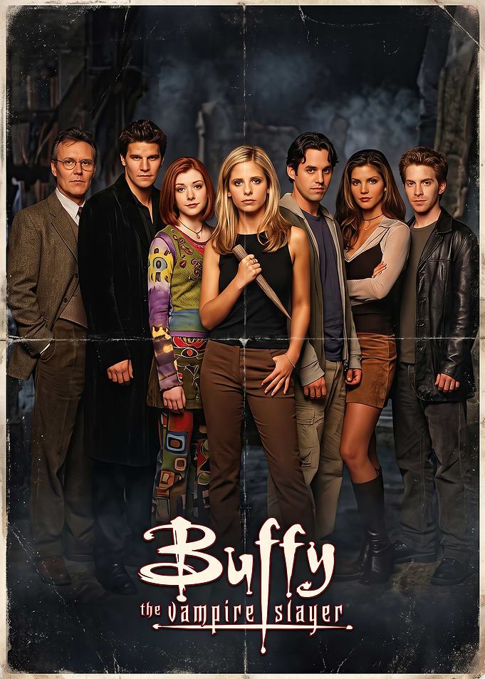 Buffy the Vampire Slayer Cast Poster