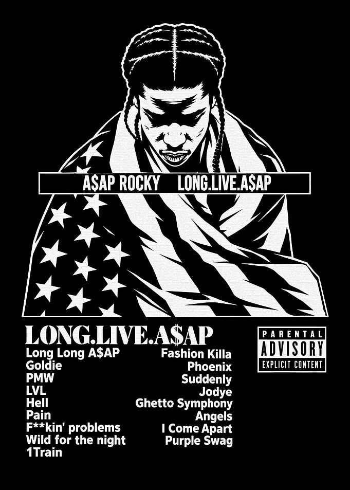 A$AP Rocky Long.Live.A$AP Album Art