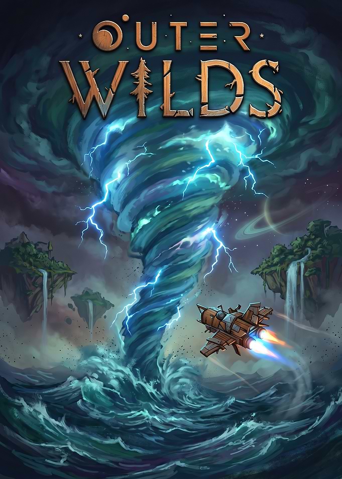 Outer Wilds Giant's Deep Poster