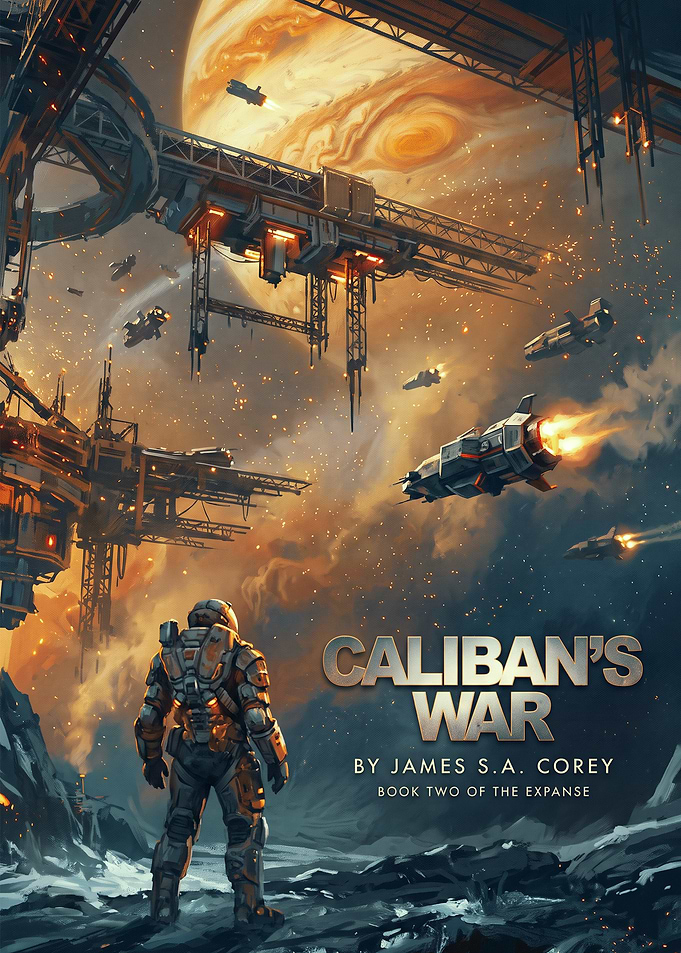 Caliban's War The Expanse Book Cover