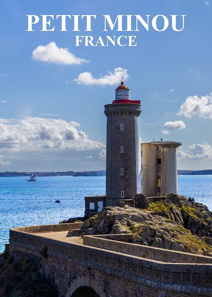 Petit Minou Lighthouse France Poster