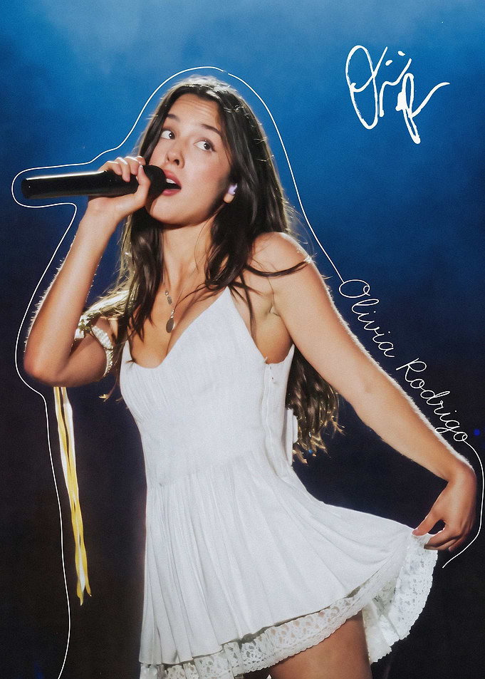 Olivia Rodrigo Concert Performance Poster