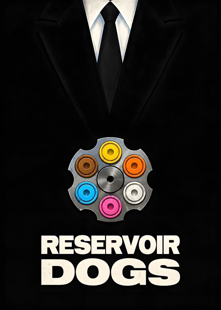 Reservoir Dogs Minimalist Movie Poster