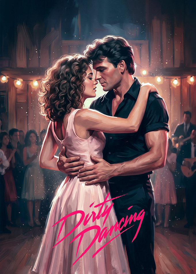 Dirty Dancing Romantic Dance Poster