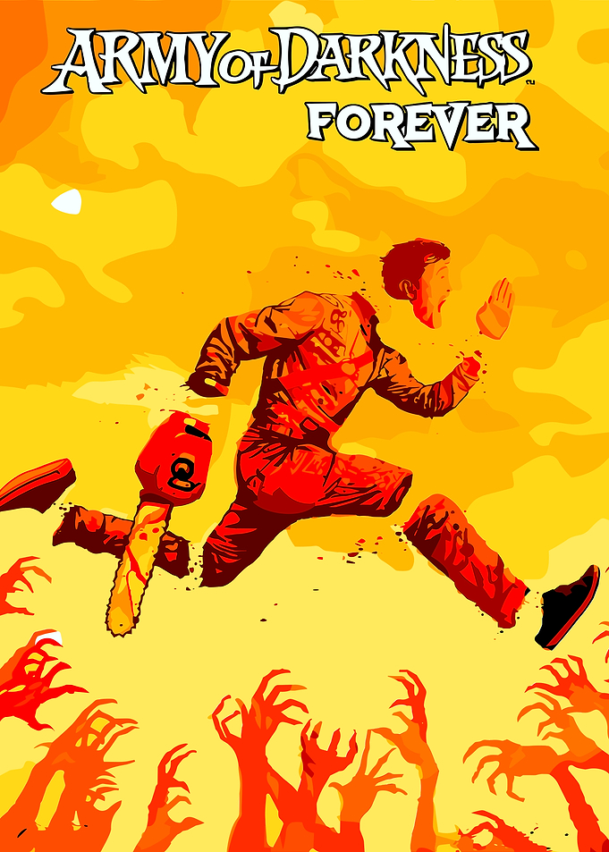 Army of Darkness Forever Comic Poster