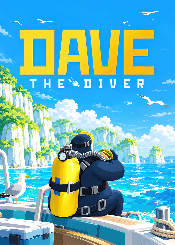 Dave the Diver Game Poster