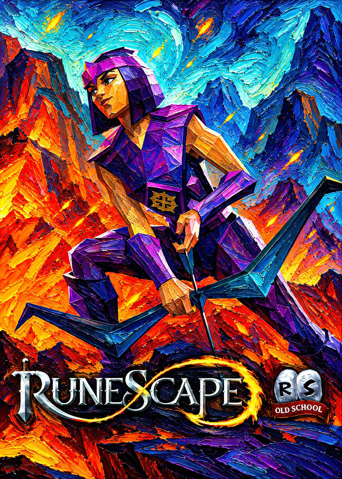 Old School RuneScape Archer Painting
