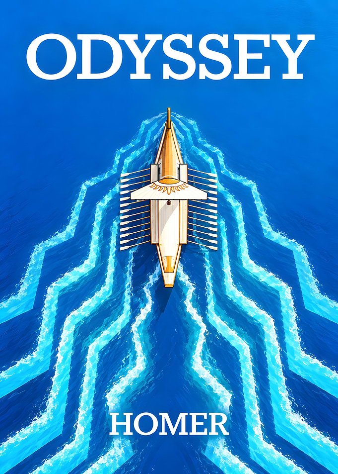 The Odyssey Book Cover Art