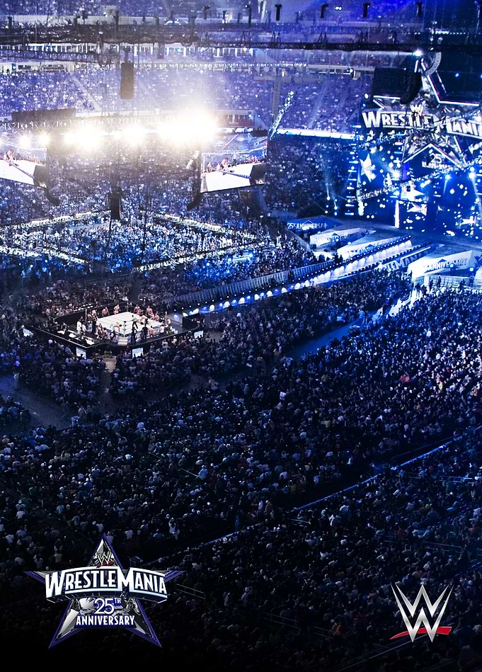 WrestleMania 25th Anniversary Grandeur Vertical