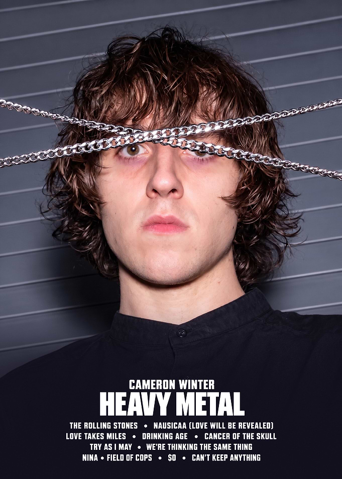 Cameron Winter Heavy Metal Album Cover