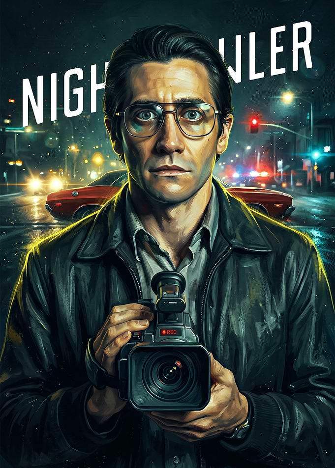 Nightcrawler Movie Poster Art