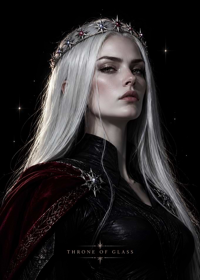 Aelin Galathynius Throne of Glass Portrait