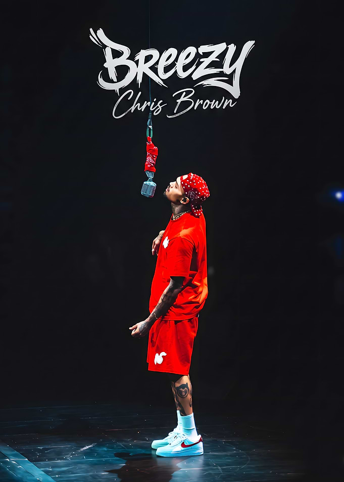 Chris Brown Breezy Concert Poster