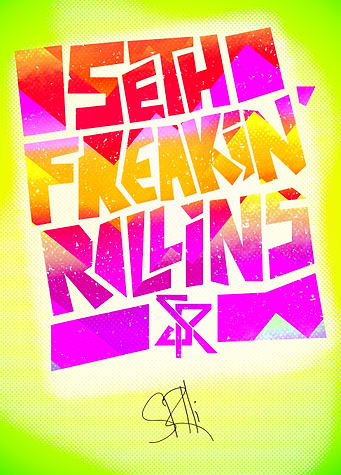 Seth Freakin Rollins: Dynamic Typography