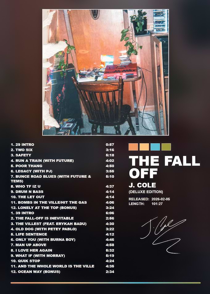 J. Cole The Fall Off Album