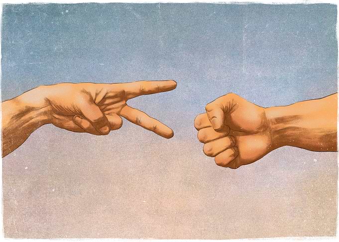 Rock Paper Scissors Hand Gestures