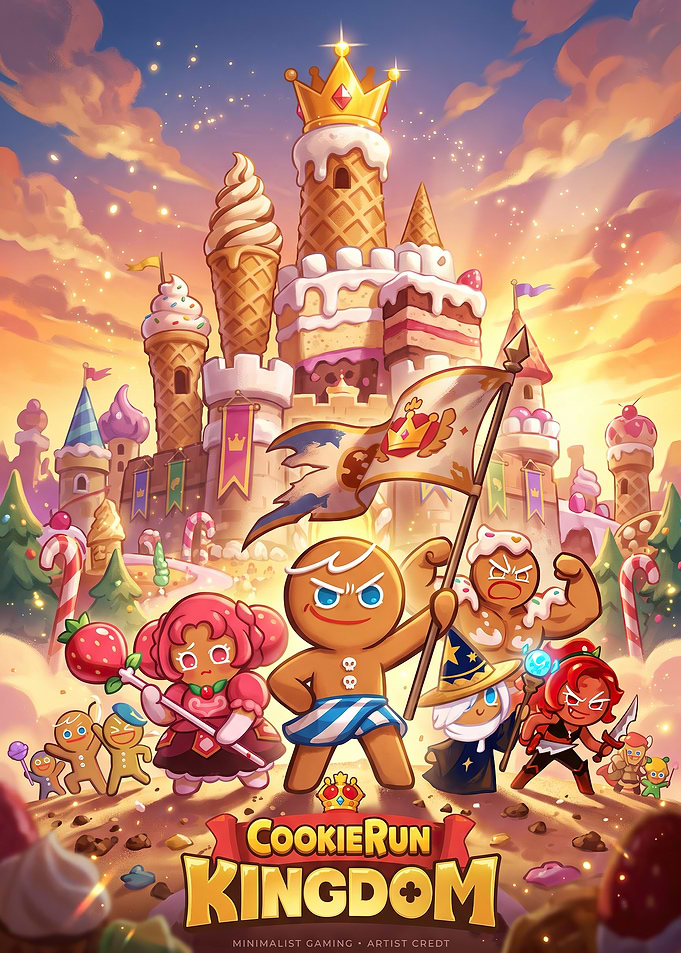 Cookie Run Kingdom Game Poster