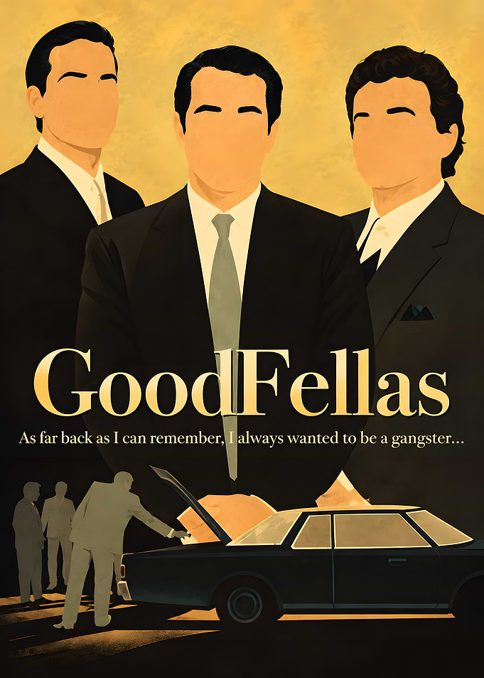 Goodfellas Minimalist Movie Poster
