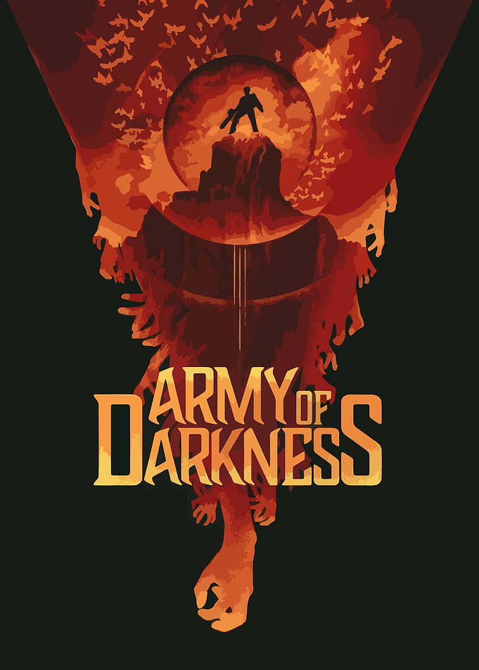 Army of Darkness Minimalist Movie Poster