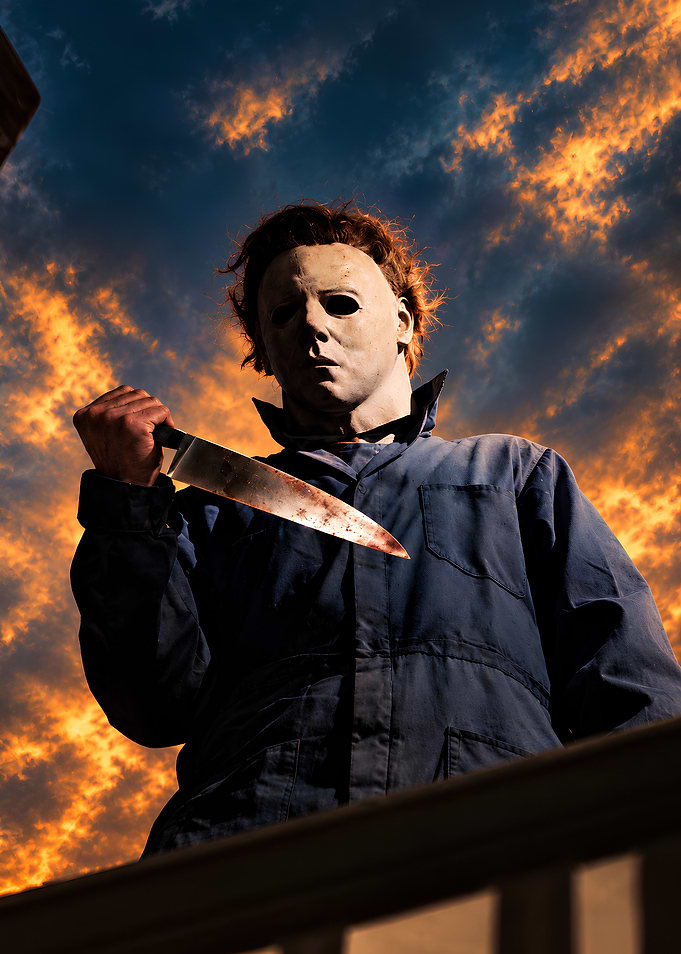 Michael Myers Halloween Horror Portrait