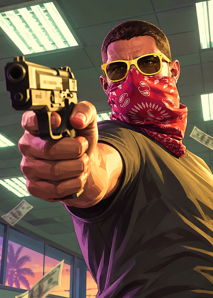 Grand Theft Auto Heist Character