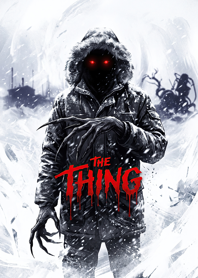 The Thing Horror Movie Poster