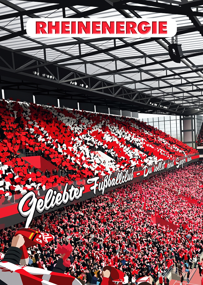 RheinEnergie Stadion Football Fan Atmosphere