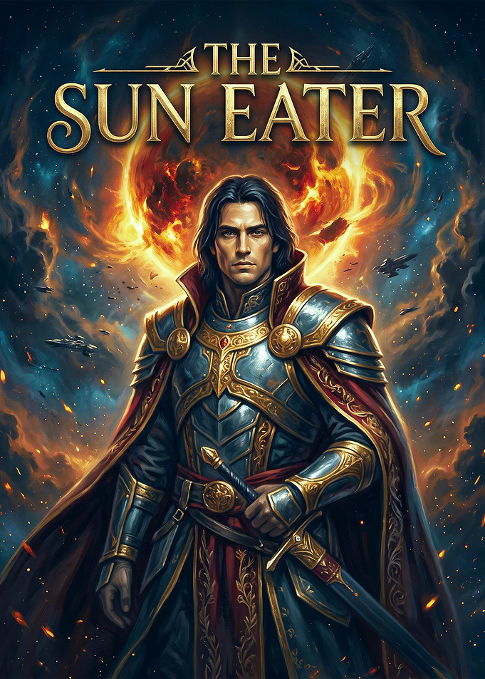 The Sun Eater Fantasy Book Cover