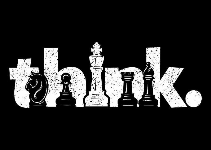 Think Chess Strategy Graphic