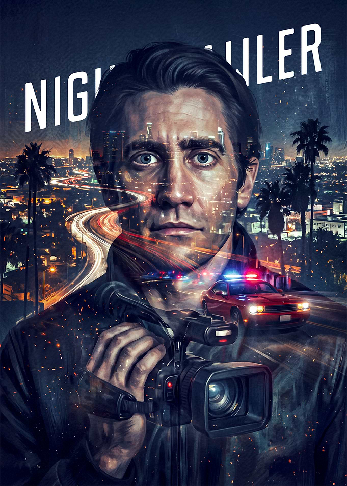Nightcrawler Movie Poster Art