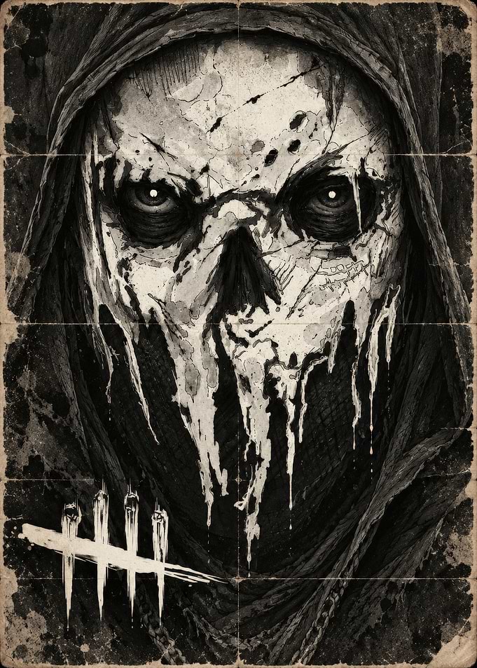 Dead by Daylight Ghost Face Poster