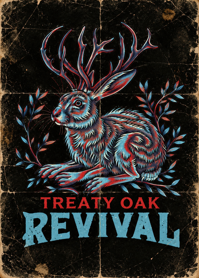 Treaty Oak Revival Jackalope Poster