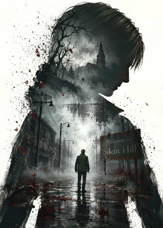 Silent Hill Double Exposure Poster