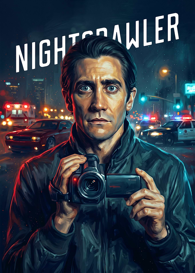 Nightcrawler Movie Poster Art