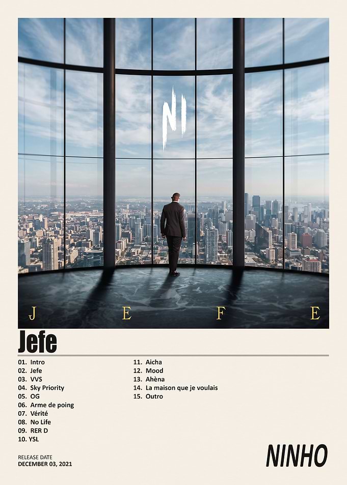 Ninho Jefe Album Cover Poster