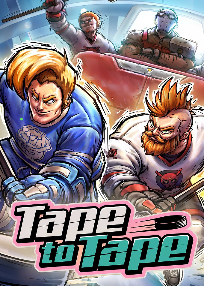 Tape to Tape Hockey Game Poster