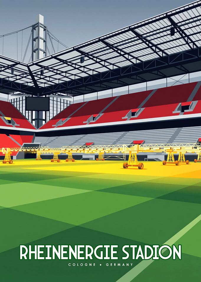 RheinEnergie Stadion Cologne Poster