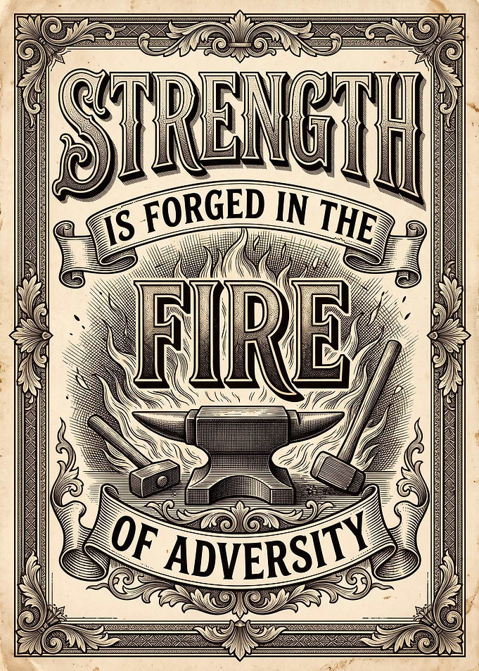 Strength Is Forged In The Fire