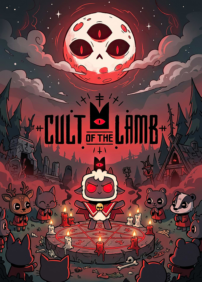 Cult of the Lamb Game Poster