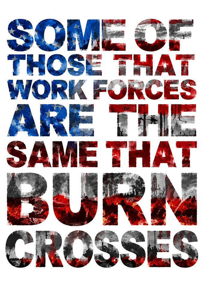Rage Against the Machine Lyric Poster