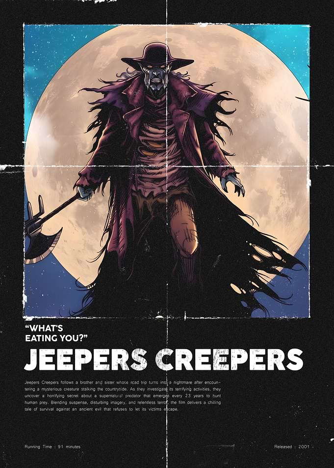 Jeepers Creepers Horror Movie Poster