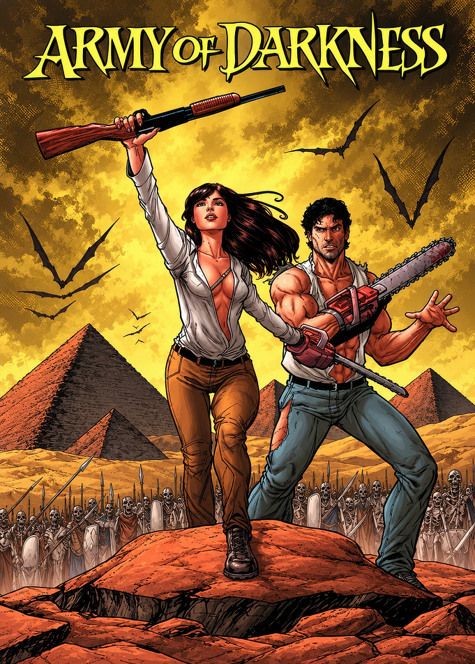 Army of Darkness Comic Book Cover