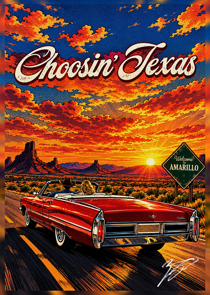 Choosin' Texas Amarillo Road Trip
