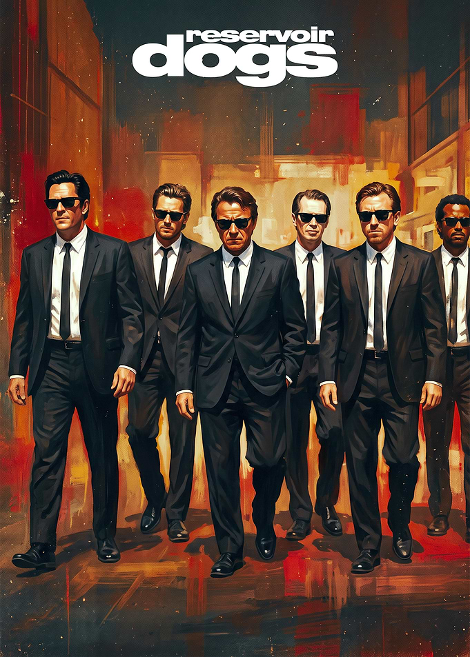 Reservoir Dogs Movie Poster Art